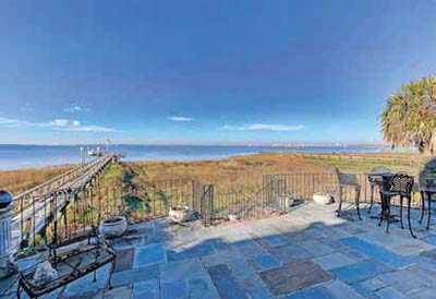 For Sale: 5 Pierates Cruz, Mount Pleasant external photo with a view toward Charleston Harbor